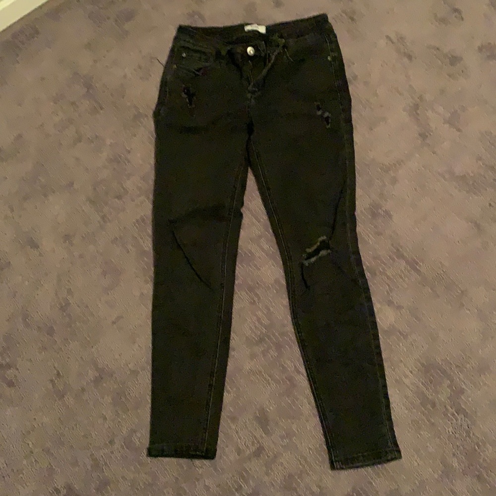 Size 28 black jeans